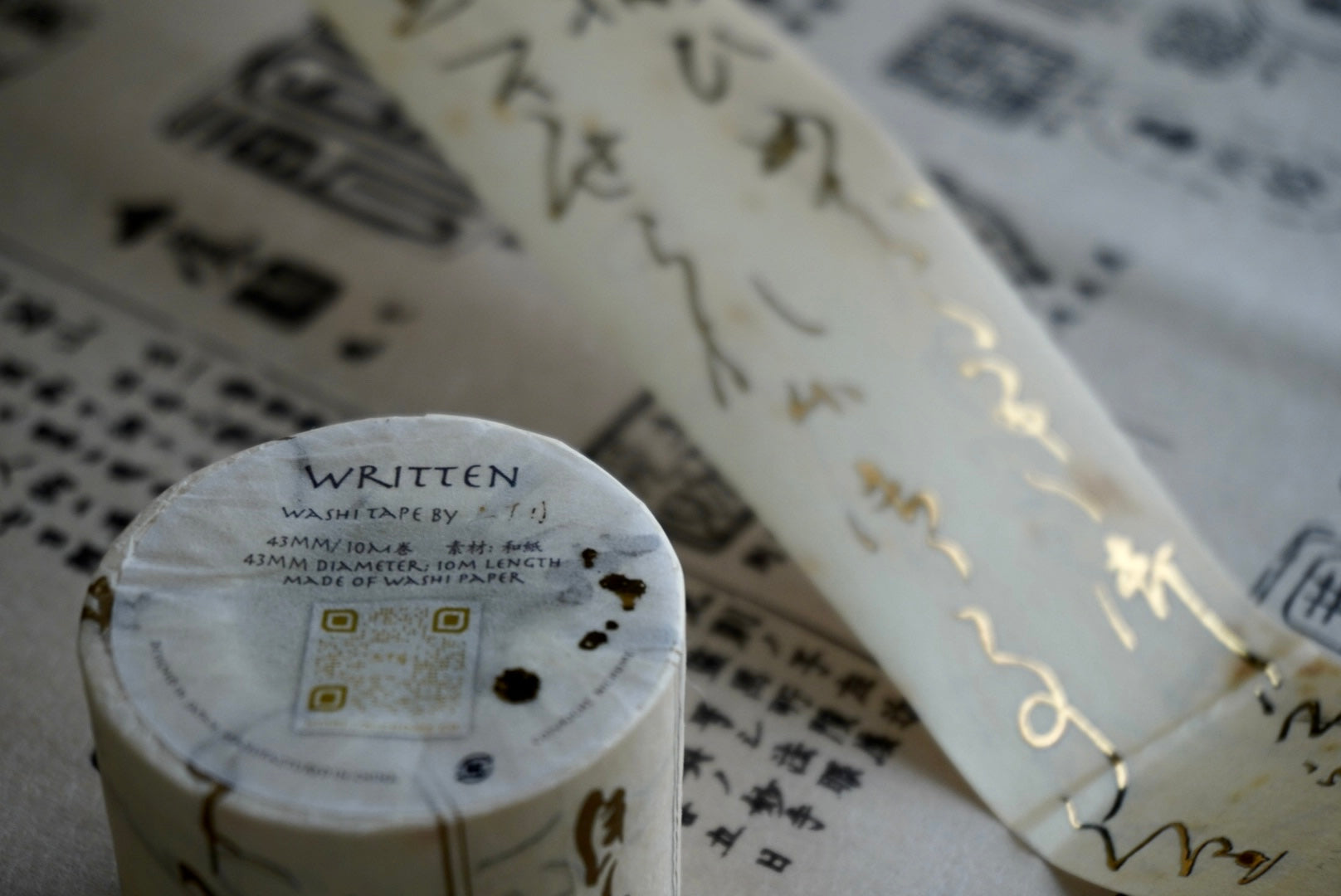 Written Washi Tape