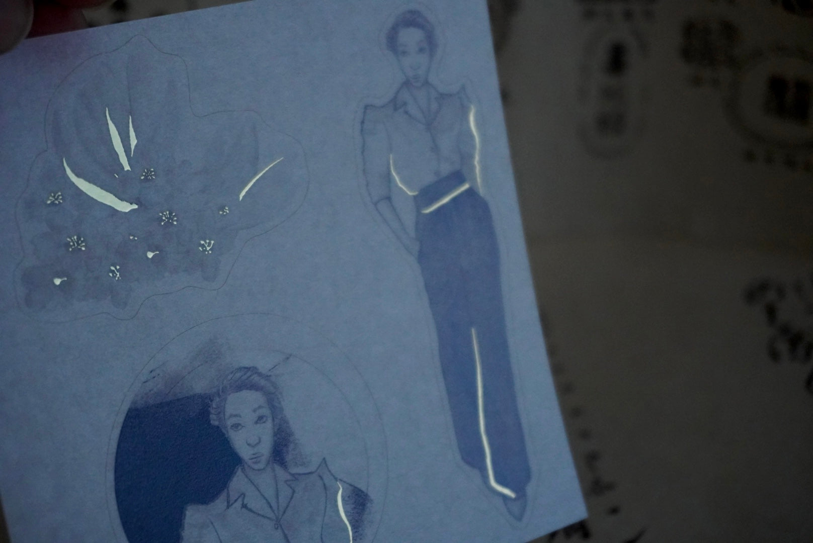 東京 Girls Sticker Set