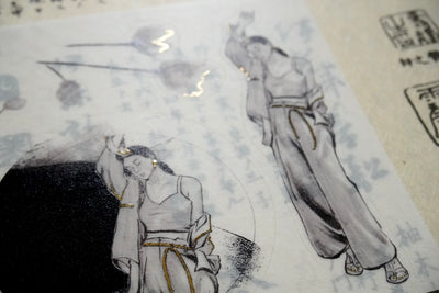 Neon Lights Sticker Set