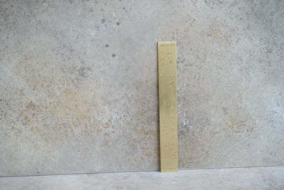 It's Written Brass Ruler