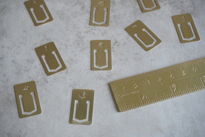 It's Written Brass Ruler