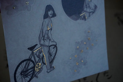 東京 Girls Sticker Set