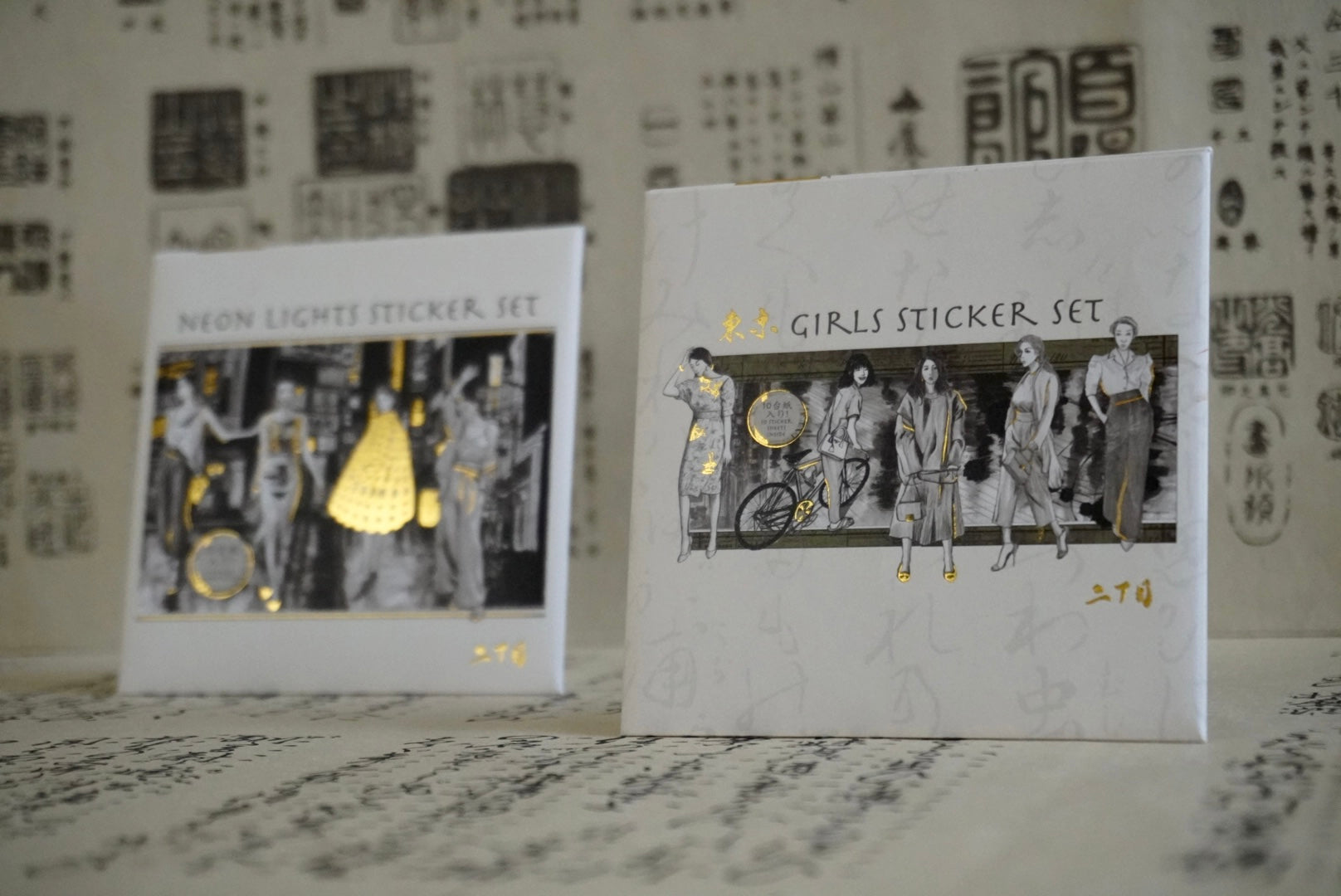 東京 Girls Sticker Set