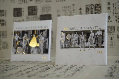 東京 Girls Sticker Set